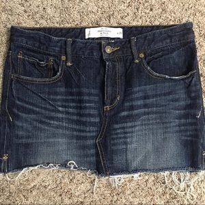Abercrombie & Fitch Denim Skirt - 26 Waist